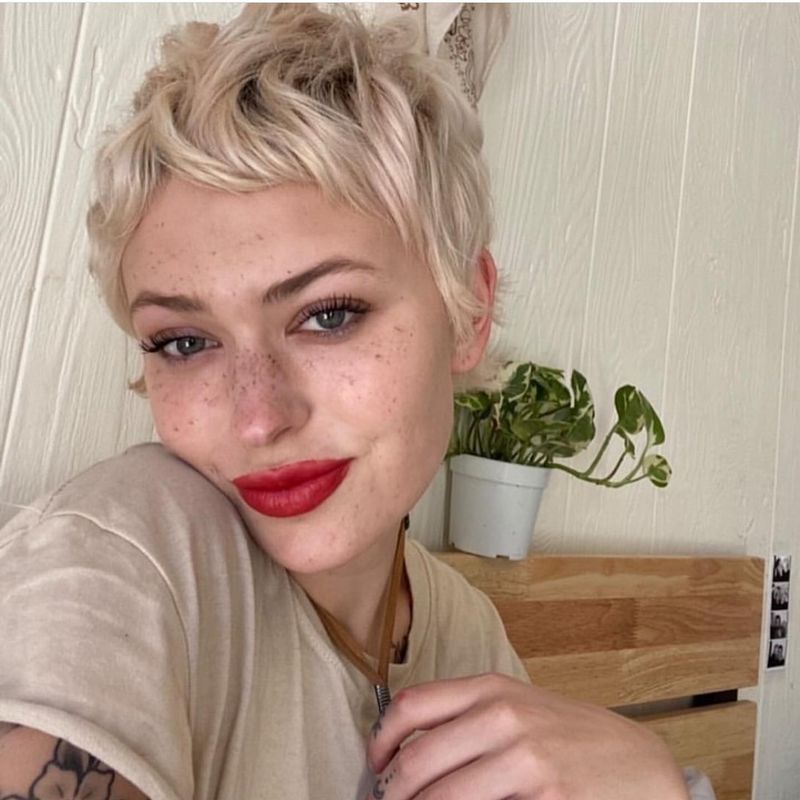 Textured Pixie Cut