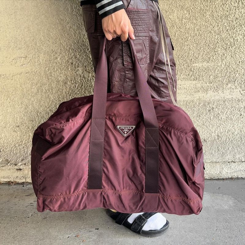 Prada's Iconic Nylon Bags From The Nineties
