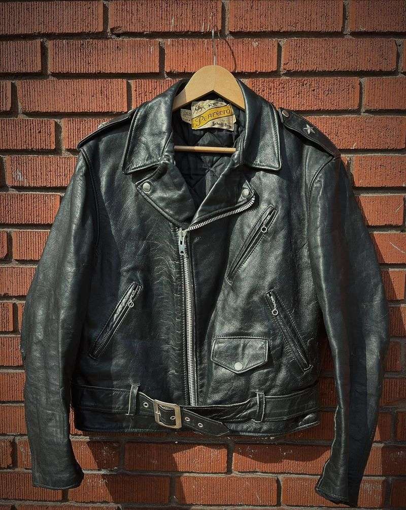 Rugged Leather Motorcycle Jackets With Authentic Patina