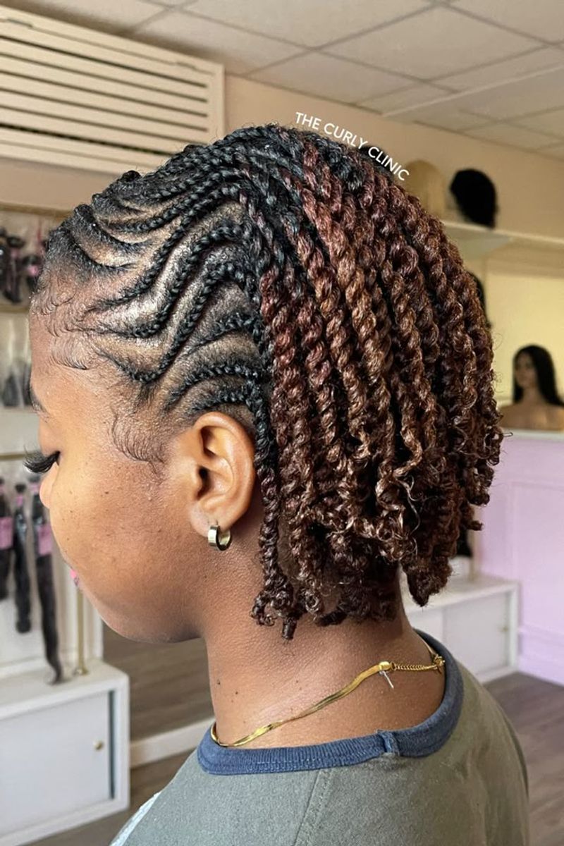 Two-Strand Twist Crown