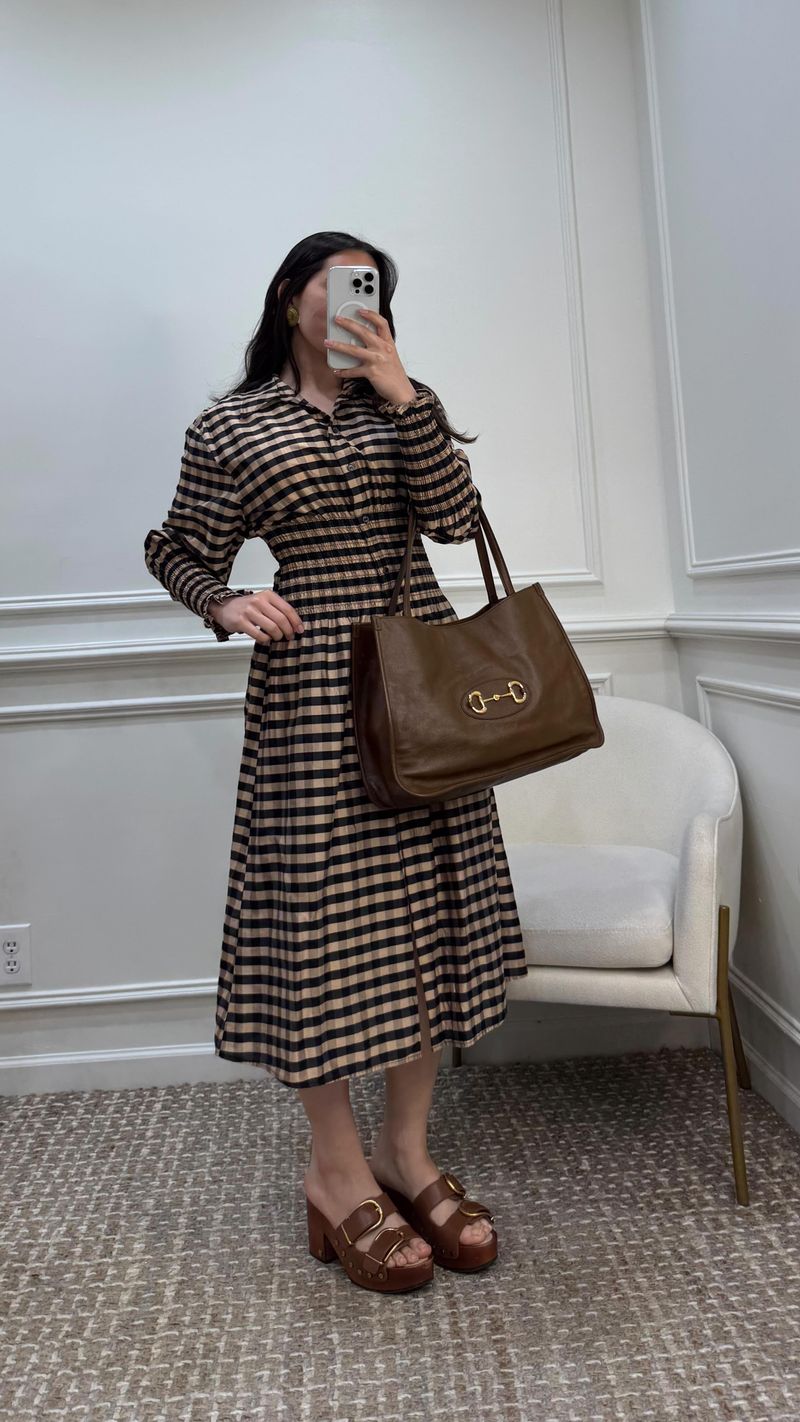Leather Jacket With Midi Pencil Skirt