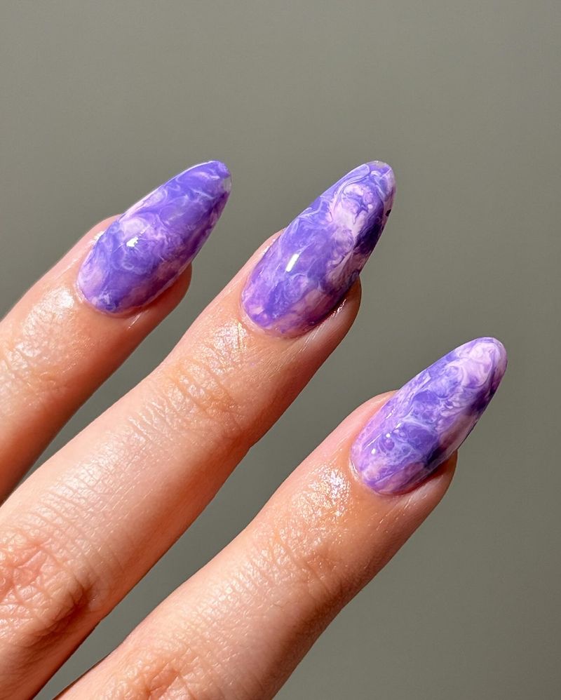 Lavender Swirl Design