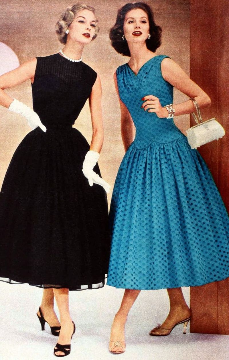 Full-Skirted Fifties Petticoat Dresses