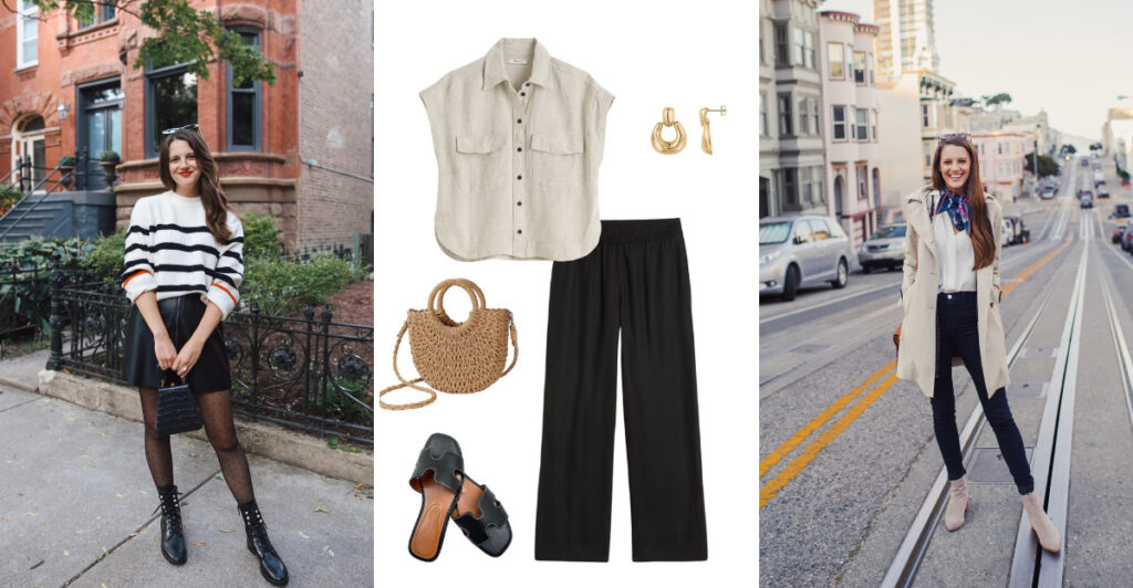 I Made 6 Chic Travel Looks From Just 9 Pieces—Here’s the Trick
