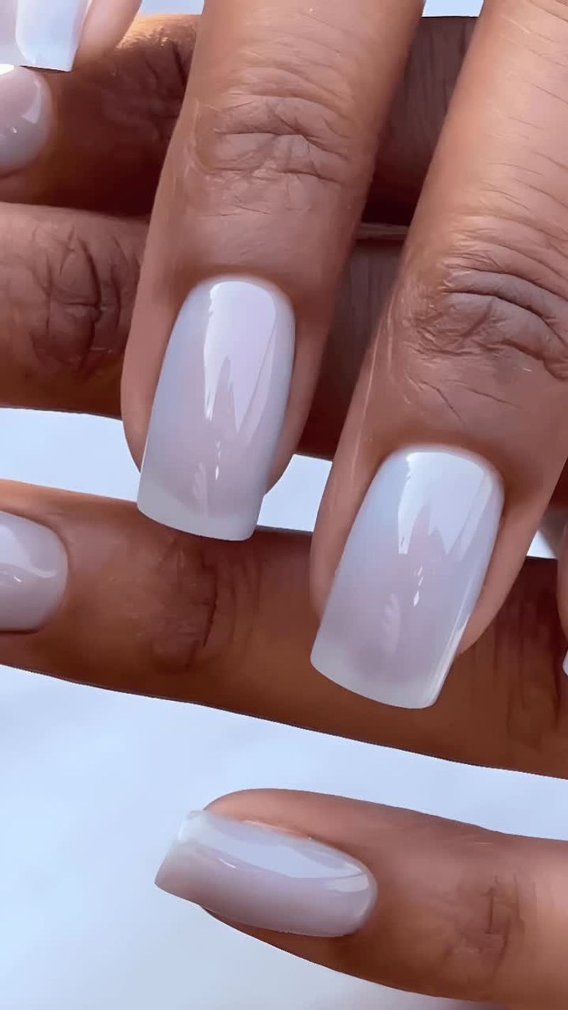 Cloud-Like Jelly Nails