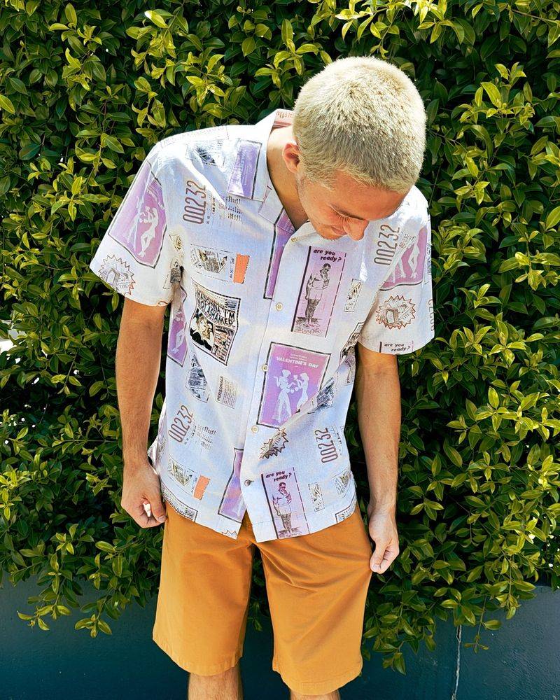 Relaxed-Fit Camp Shirt