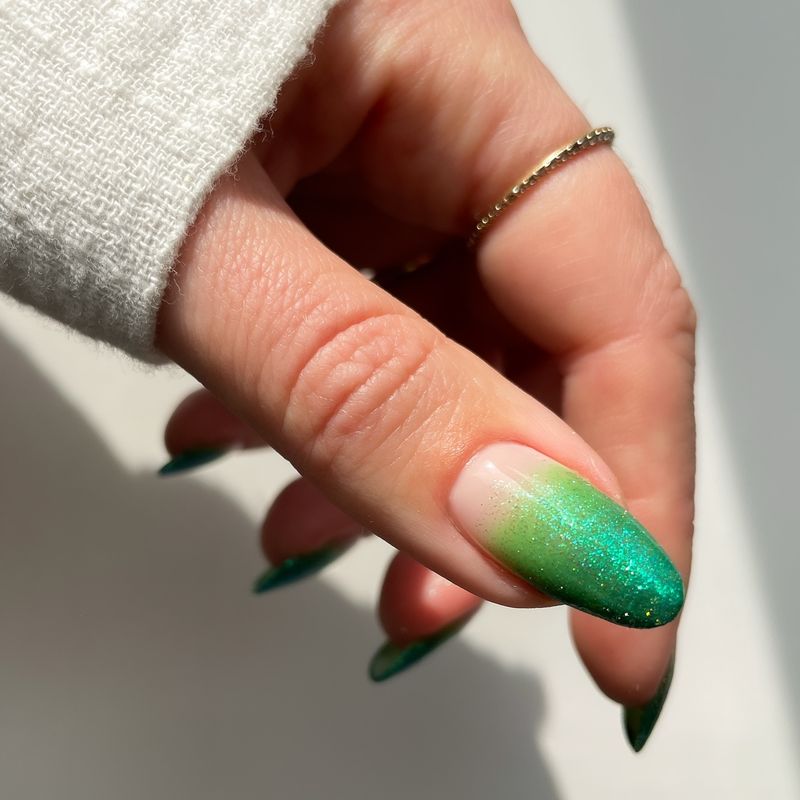 Sparkly Ombré Fade