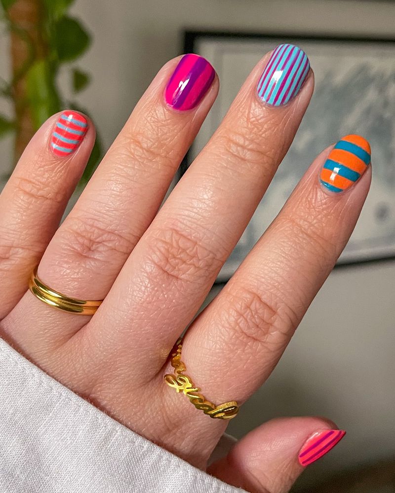 Pastel Rainbow Stripes