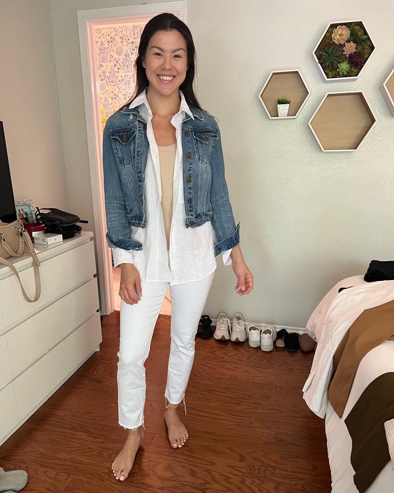 The Denim Jacket Hack That Solves Everything