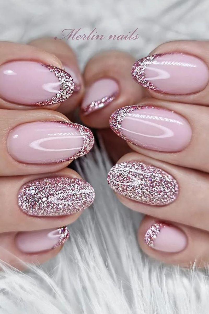 Sheer Pink with Graduation Cap Accent