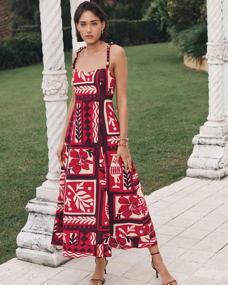 Square-Neck Midi