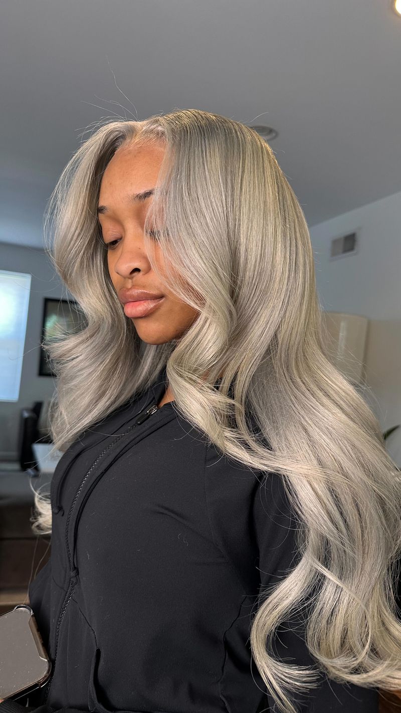 Custom Wig with Leave-Out