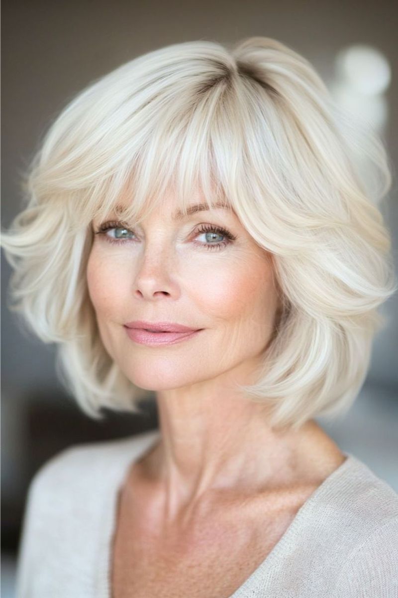 Sleek Angled Bob