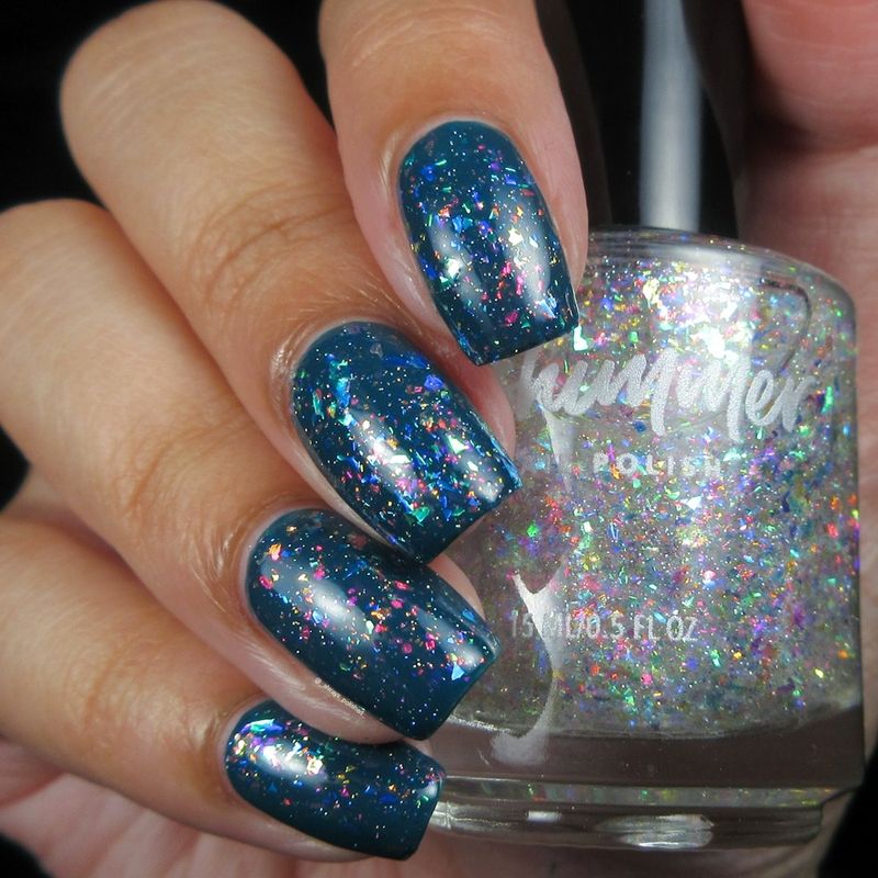 Holographic Confetti Topper