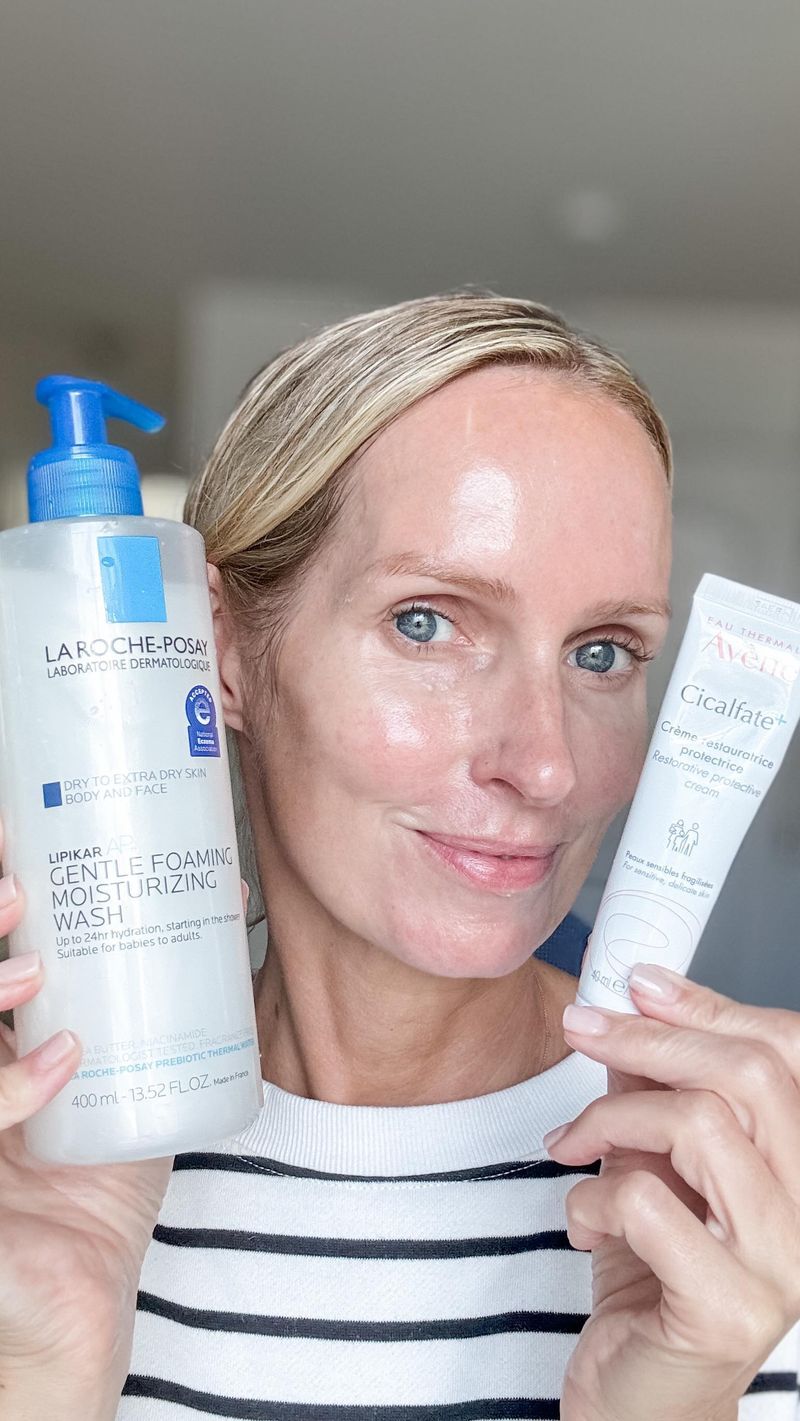 Using Harsh, Stripping Cleansers