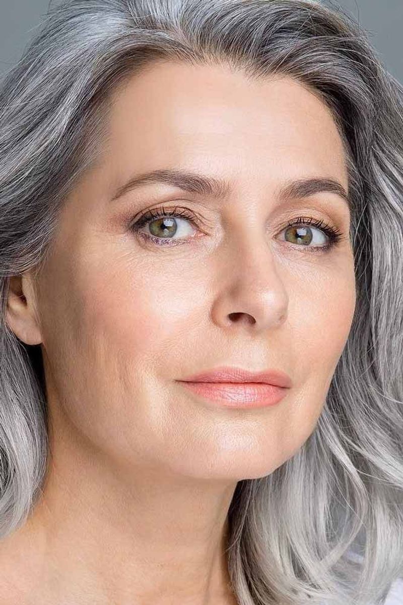 Shimmer Makeup Makes You Look Older