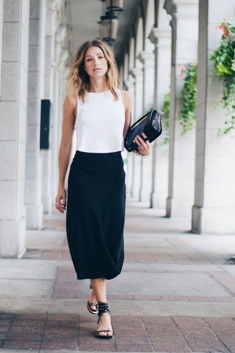 Sleeveless Blouse With Culottes