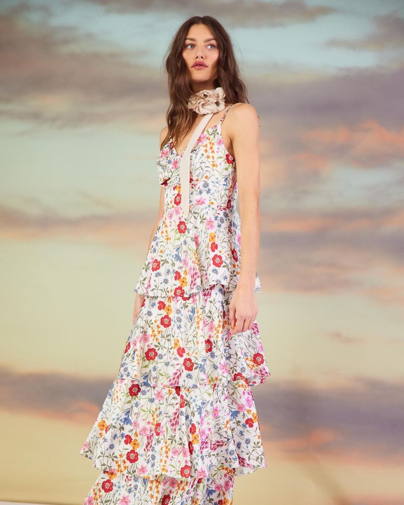 Tiered Maxi Dress